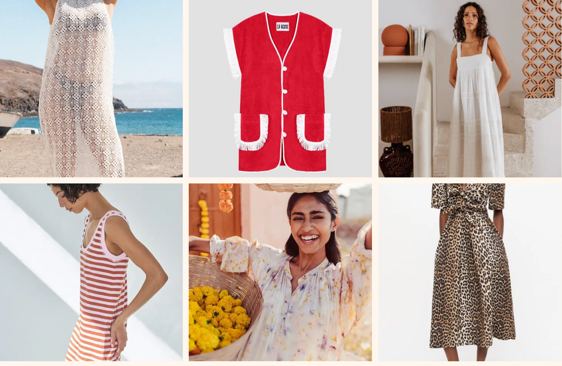Mes 10 robes de l'été
