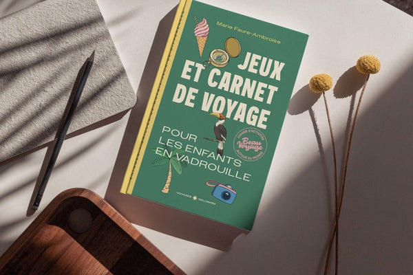Jeux et carnet de voyage pour les enfants en vadrouille