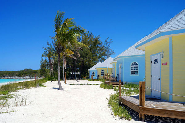 Mon cottage sur la plage aux Bahamas