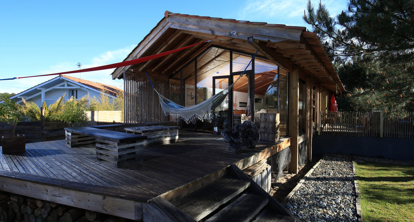 Ma cabane de surfeur dans les Landes