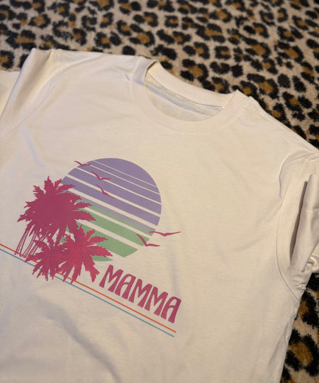 Tee-shirt MAMMA sous les palmiers